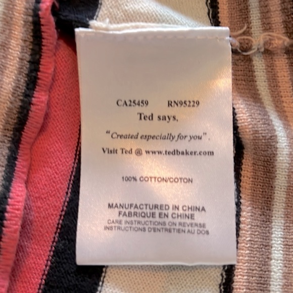 Ted Baker Stripe Top - Picture 5 of 5